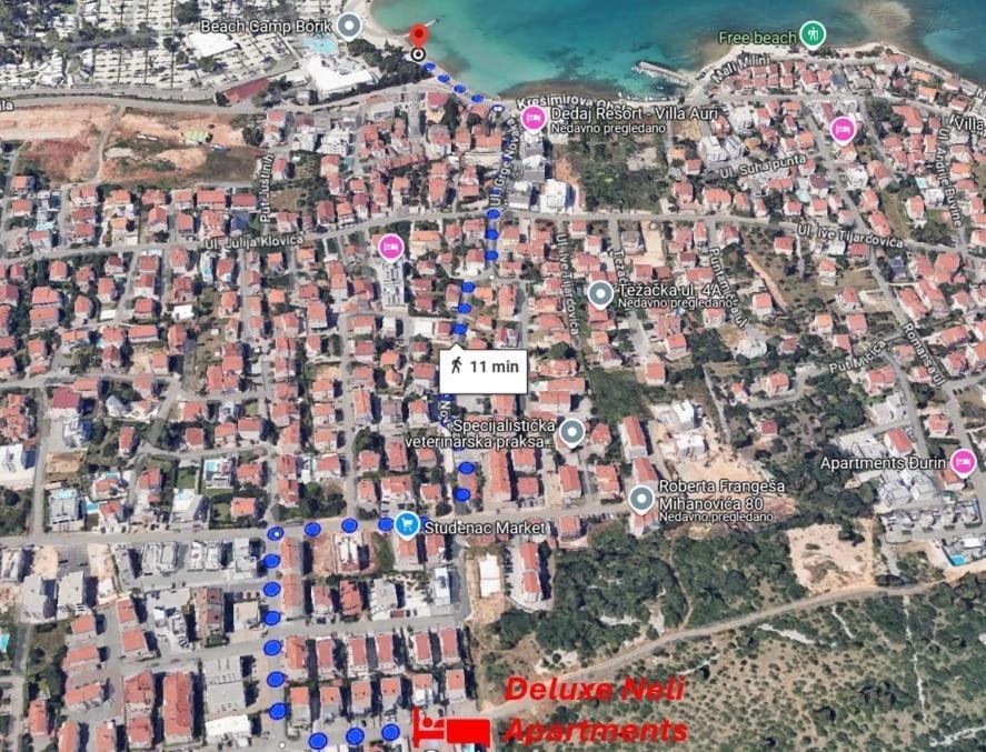 Deluxe Neli Apartments Zadar Eksteriør bilde